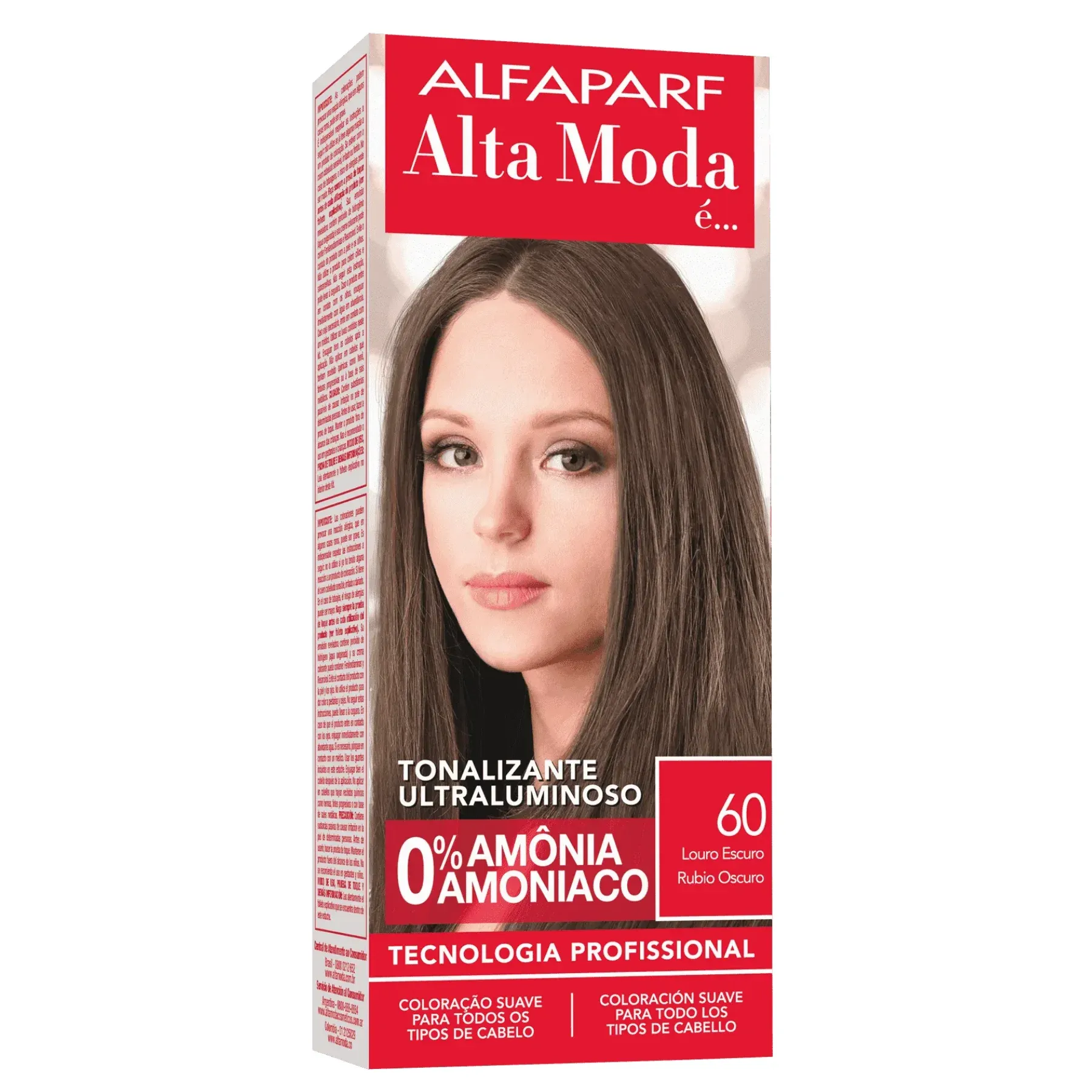 Coloração Alfaparf Alta Moda 60 Louro Escuro